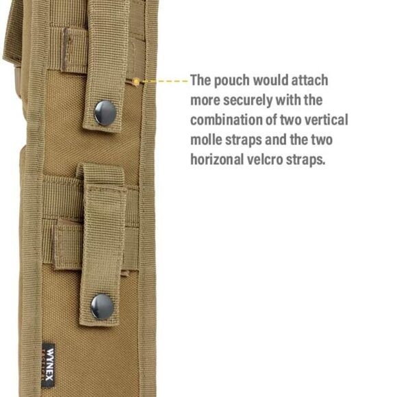 2 Tactical Molle Pouches Backpack Bag Multifunctional Hunting Pouches - Picture 5 of 9